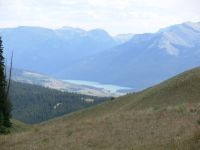 Smoky View from Gunsight Pass